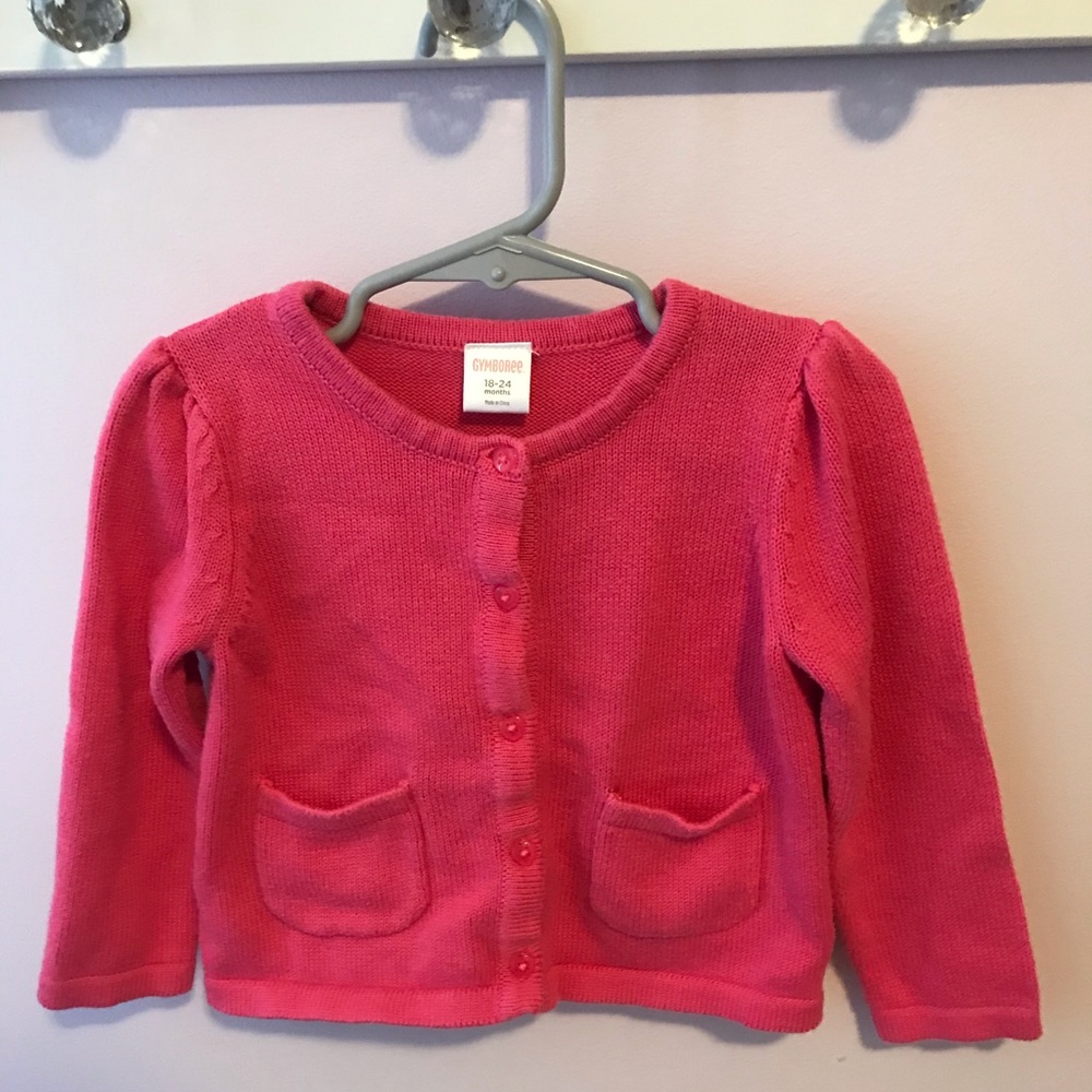 Gymboree pink sweater